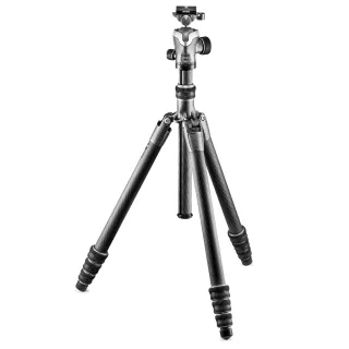 【gitzo 捷信】GK2545T-82QD eXact碳纖維三腳架雲台套組(公司貨 旅行家系列 可180度反折 載重12公斤)