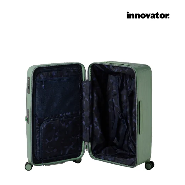 【innovator】INV 26吋 前開式拉鍊胖胖拉桿箱(行李箱 旅行箱)