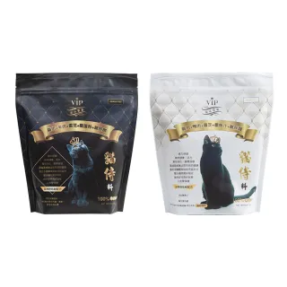 【Catpool 貓侍】天然無穀貓糧1.5KG-雞羊、雞鴨-綜合12包組(黑貓侍x6+白貓侍x6)