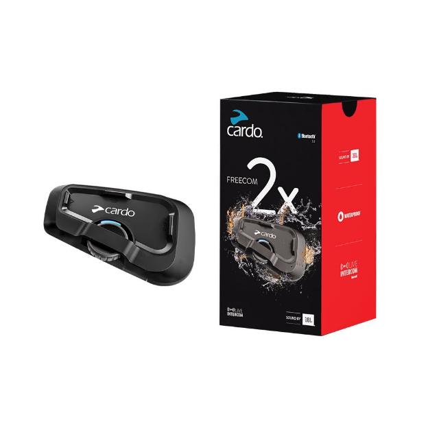 【Cardo】FREECOM 2X 安全帽通訊藍牙耳機(單入組 官方直營)