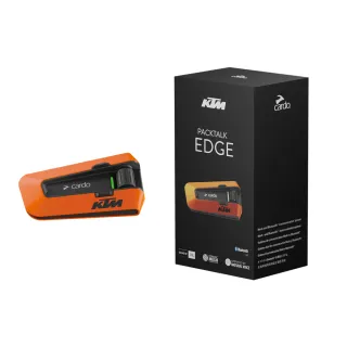 【Cardo】PACKTALK EDGE 安全帽通訊藍牙耳機(KTM聯名款 官方直營)