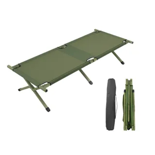 【Naturer 造物家】露營折疊行軍床(單人床 免安裝懶人床 午睡床 陪護床 收納床 戶外應急救災簡易行軍床架)