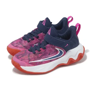 【NIKE 耐吉】籃球鞋 Giannis Immortality 4 SE PS 中童 小朋友 紅 藍 字母哥子系列(IH7663-600)