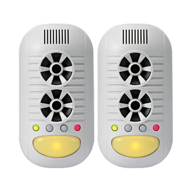 【DigiMax】四合一強效型超音波驅鼠器 UP-11H 二入組(適用60坪)