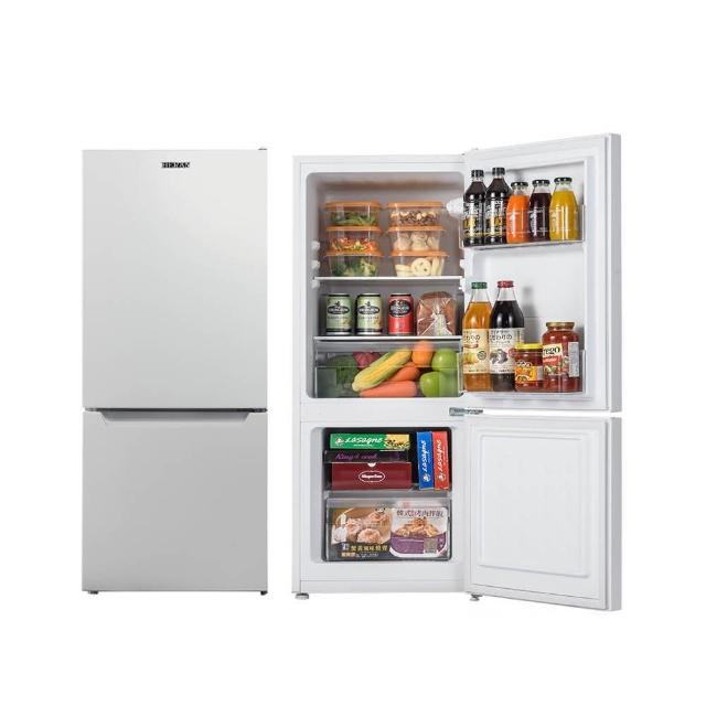【HERAN 禾聯】117公升 上冷藏下冷凍 雙門小冰箱(HRE-B1261U)