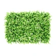 【dayneeds 日需百備】仿真草植-花草翠壁 60X40cm長方形 7款可選(植生牆/仿真植物牆/植草磚/植物牆)