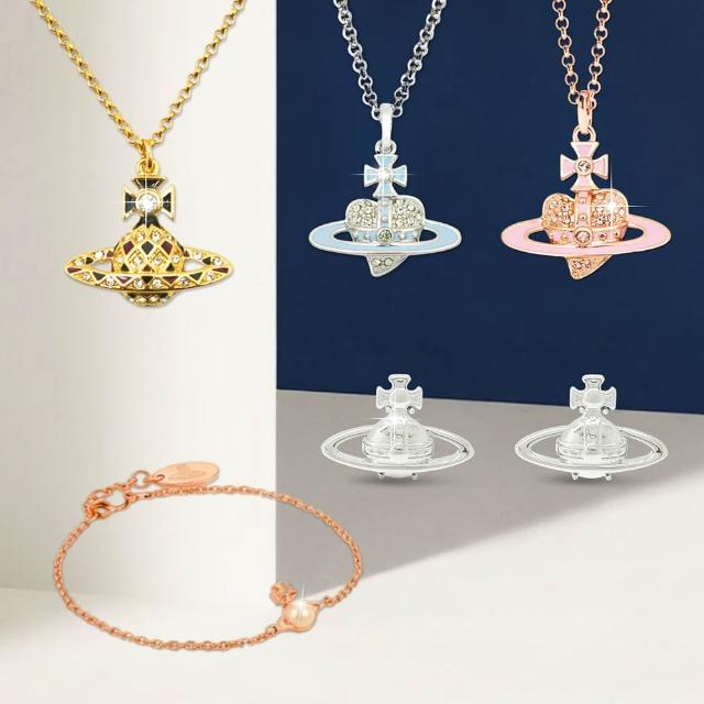 【Vivienne Westwood】經典行星土星 項鍊/耳環/手鍊(多款可選)
