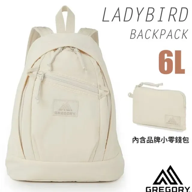 【Gregory】LADYBIRD BACKPACK XS 6L 超輕多功能迷你後背包+手挽袋(131372-1627 本白)