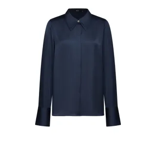 【G2000】襯衫領休閒上衣-深藍色(4624101179)