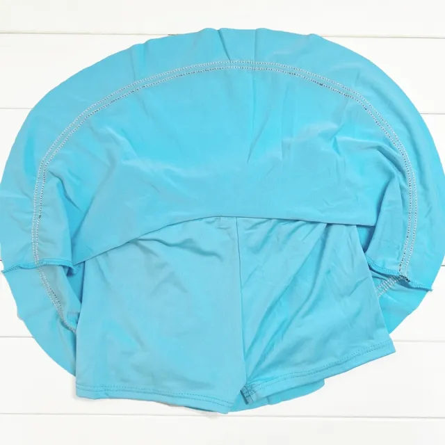 【橘魔法】大童 3色字母運動側腰插肩泳裝(內有安全褲 褲裙 游泳課 泳裝 學生泳衣 女童 兒童 童裝)