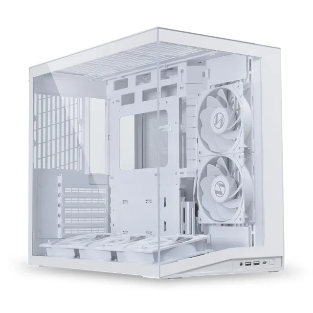 【LIAN LI 聯力】電腦機殼 PC-O11D MINI V2 FLOW-內建風扇