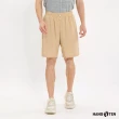 【Hang Ten】男女裝-冰絲涼感四面彈吸濕排汗口袋防曬短褲(多款選)