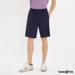 【Hang Ten】男女裝-冰絲涼感四面彈吸濕排汗口袋防曬短褲(多款選)