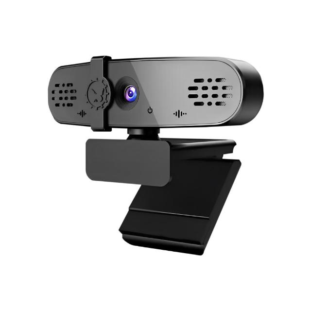 【DTAudio】三合一網路攝影機(2K高畫質 視訊鏡頭 麥克風 喇叭 Webcam 電腦鏡頭 直播 會議 網課 免驅動)