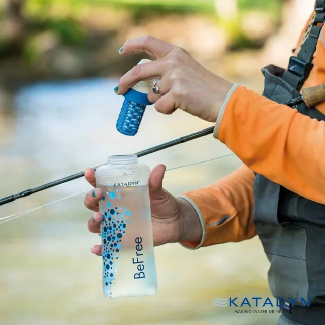 【KATADYN】BeFree 個人隨身濾水器 1.0L(馬布谷戶外)