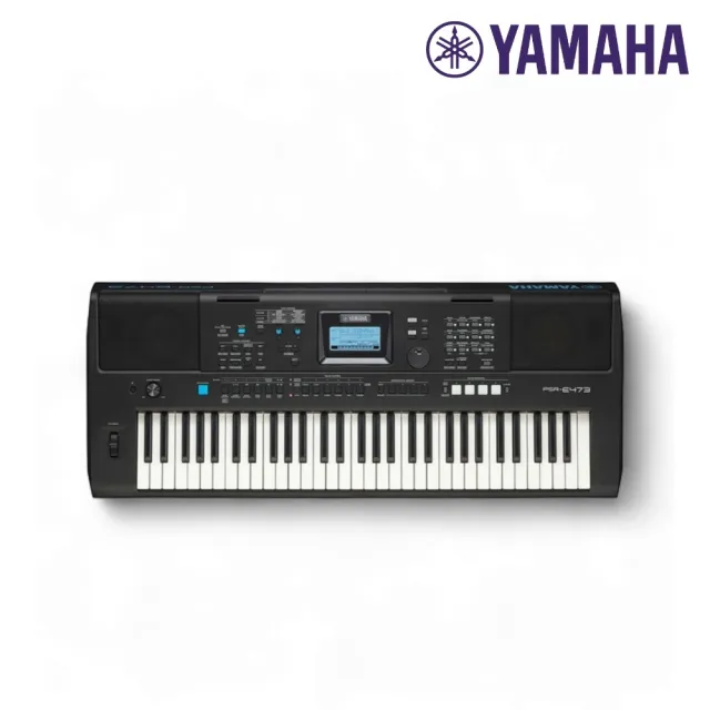 【Yamaha 山葉音樂】PSR-E473 手提式電子琴／為音樂而進化(自動伴奏琴 KB 電子琴 電鋼琴 E383 E283)