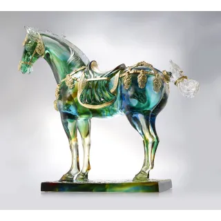 【tittot 琉園】王者之風_擺飾(送禮/琉璃/禮物/玻璃/水晶/藝術品/擺飾/禮贈/企業/)