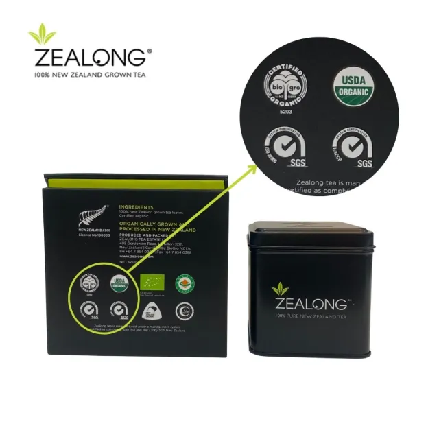 【Zealong 璽龍】有機清香烏龍茶*1盒組(精裝150g/盒)