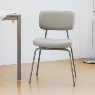 【RICHOME】DOUFU餐椅(靠背椅 書桌椅 工作椅 軟墊椅 CH1449)