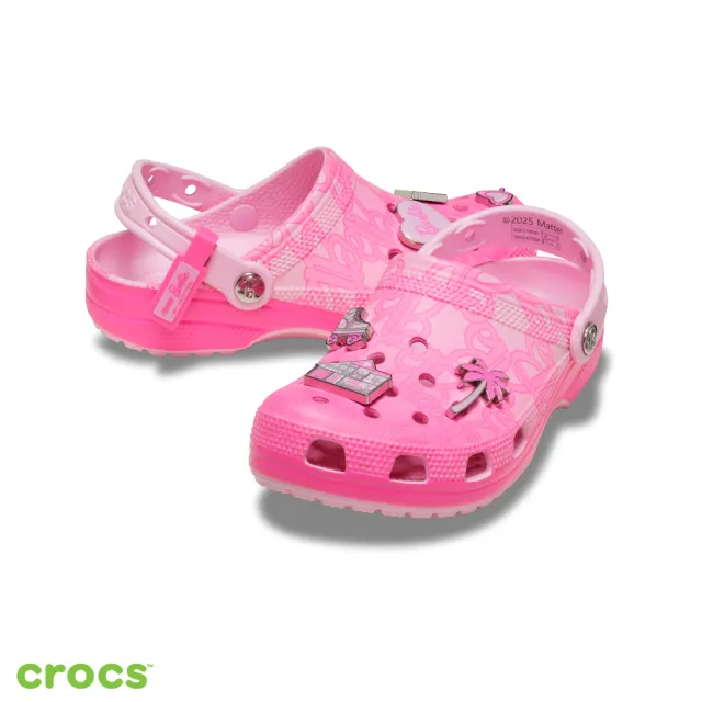 【Crocs官方直營】中性鞋 Barbie芭比聯名系列 經典克駱格 洞洞鞋(211405-90H)