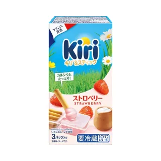 『京原起司』Kiri吉利_麵包棒+乾酪沾醬_草莓口味(效期2026/05/25)