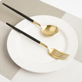 【hoi! 好好生活】葡萄牙風 304不鏽鋼餐叉(多色可選)