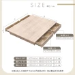 【IHouse】保羅 雙人5尺 智能感應燈光+6抽收納床底 台灣製木心板(床底/床座/床架)
