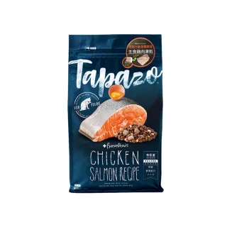 【TAPAZO 特百滋】凍乾雙饗宴-成幼貓低敏鮭魚配方 2磅(貓飼料 貓乾糧 低敏 無穀)