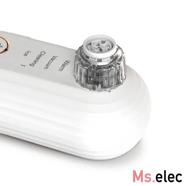 【Ms.elec 米嬉樂】水飛梭淨膚粉刺儀+全效水光美容儀 AC-003+SV-003(淨膚緊緻組)
