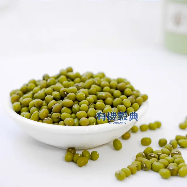 【長青穀典】有機綠豆 12包組(500g/包 免運 甜湯 綠豆湯 綠豆冰 綠豆 甜品)
