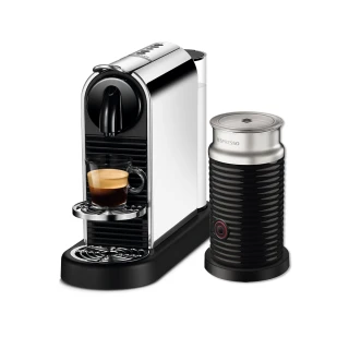 【Nespresso】膠囊咖啡機 CitiZ Platinum 奶泡機組合_多色任選 義式咖啡機 飲水機(瑞士頂級咖啡品牌/義式)
