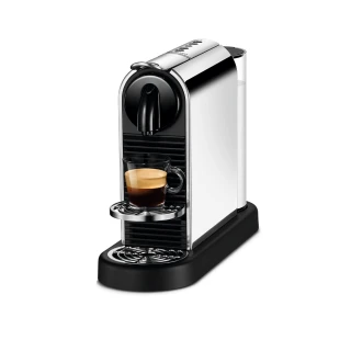 【Nespresso】膠囊咖啡機 CitiZ Platinum_不鏽鋼金屬色 咖啡機 義式咖啡機 飲水機(瑞士頂級咖啡品牌)
