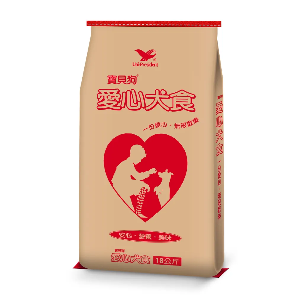 寶貝狗】愛心犬食18kg/袋(狗飼料/犬糧/浪浪) - momo購物網- 好評推薦-2026年1月