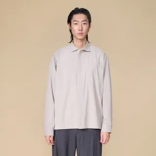 【ARVOpm】短版寬鬆灰色襯衫00082505103(新品上市)