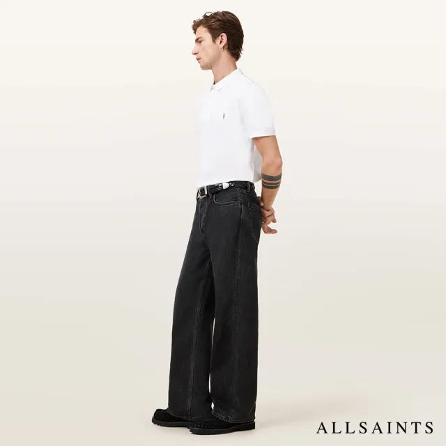 【ALLSAINTS】REFORM公羊頭骨純棉短袖POLO衫 -多色任選(修身版型)