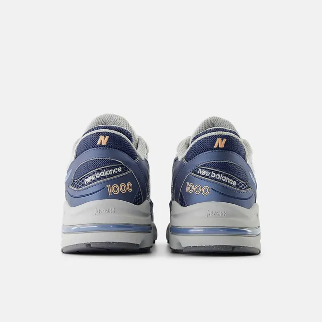 【NEW BALANCE】1000 男女 運動休閒鞋 復古鞋 緩震 穿搭 白藍(M1000P)