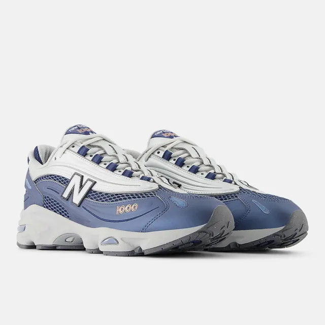 【NEW BALANCE】1000 男女 運動休閒鞋 復古鞋 緩震 穿搭 白藍(M1000P)