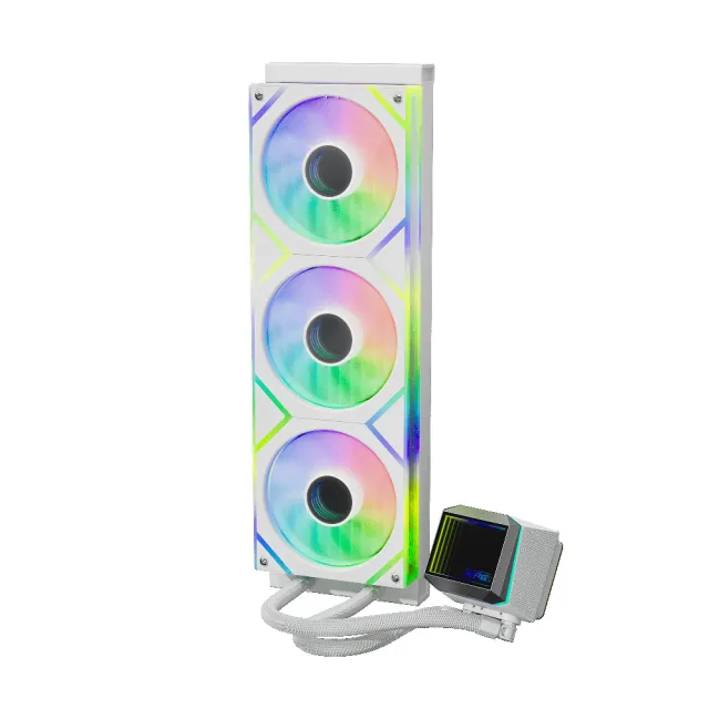 【XPG】LEVANTE II 360 一體式 CPU 水冷散熱器(白色)