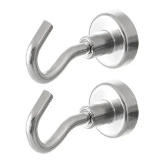 【hoi! 好好生活】懶角落磁吸掛鉤-2入