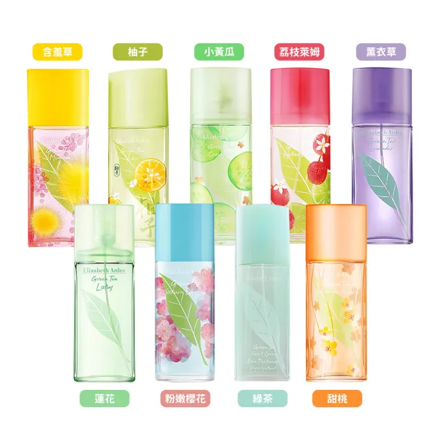 【伊麗莎白雅頓】綠茶香水 100ml EDT-多款可選-荔枝萊姆/薰衣草/含羞草/柚子/櫻花/綠茶蓮花-雙11