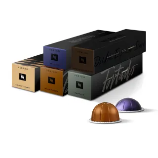 【Nespresso】僅適用Vertuo系列咖啡機_午後香醇咖啡50顆_加價購(5條/盒)