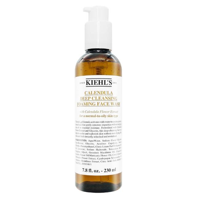 【Kiehl’s 契爾氏】金盞花植物精華潔面泡泡凝露 230ml(國際航空版)