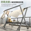 【居家cheaper】移動式防風摺疊X型伸縮曬衣架(曬棉被架/吊衣架/雙桿衣架/X型衣架/防風衣架)