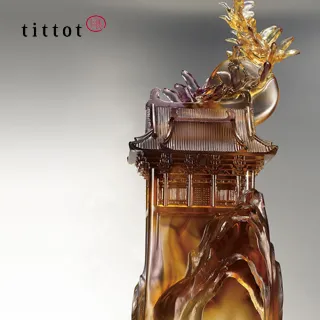 tittot 琉園】極致高昂(適合各式送禮、藝品欣賞、琉璃作品、水晶玻璃品