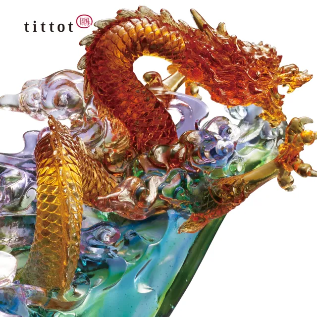 tittot 琉園】極致高昂(適合各式送禮、藝品欣賞、琉璃作品、水晶玻璃品