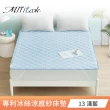 【MIT iLook】專利冰霧極凍涼感冰冰防護保潔墊(單/雙-多款選/Q-MAX值0.46/冰涼/涼墊/冰絲墊/涼夏)