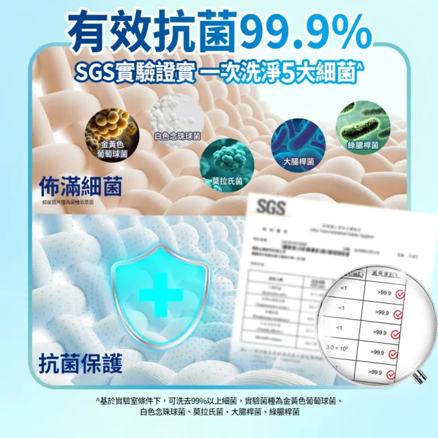 【白帥帥】極淨速酵洗衣球25顆x6包(贈莎啦莎啦拋光去角質沐浴乳110gx2)
