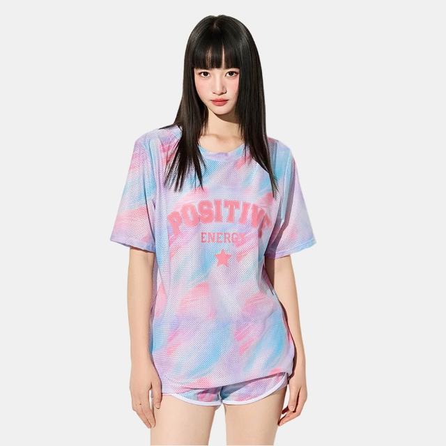 【TING BRA 婷姐內衣】女泳裝 三件式 中大尺碼 混色休閒褲裝三件式泳衣(共2色 L-3XL)