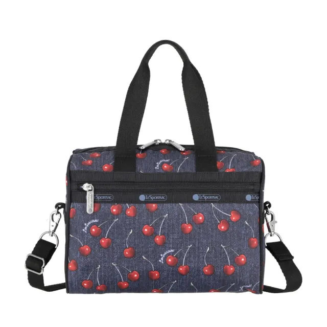【Lesportsac】小型日常 手提肩背兩用包 送禮 禮物 推薦 女包(夏日櫻桃)