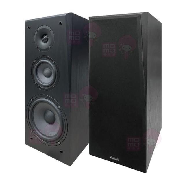 AV MUSICAL KS-80 KS-80 黑木紋多用途喇叭,適用於卡拉OK與家庭劇院,一對設計,最大功率達300W,音質清晰,風格簡約大方,適合擺放於書桌或室內多用途使用。